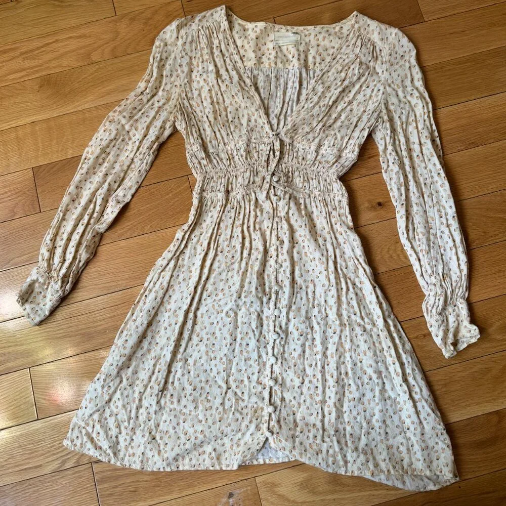 Urban Outfitters Western Button-Front Dress - Picture 4 of 5